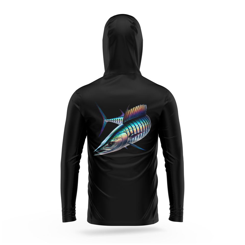 Gamefish Series – Cuta – Neck Gaiter & Hoodie - Black
