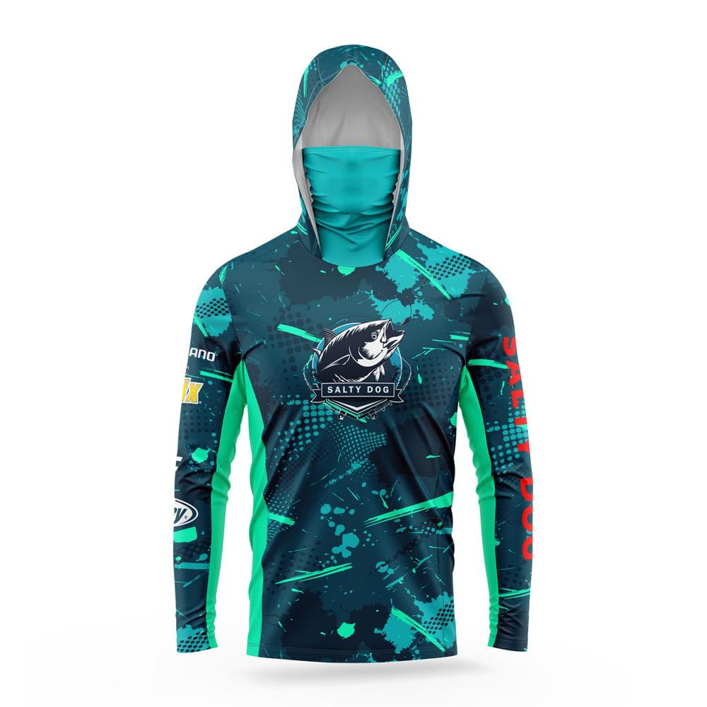 Abstract Tuna – Gaiter Hoodie
