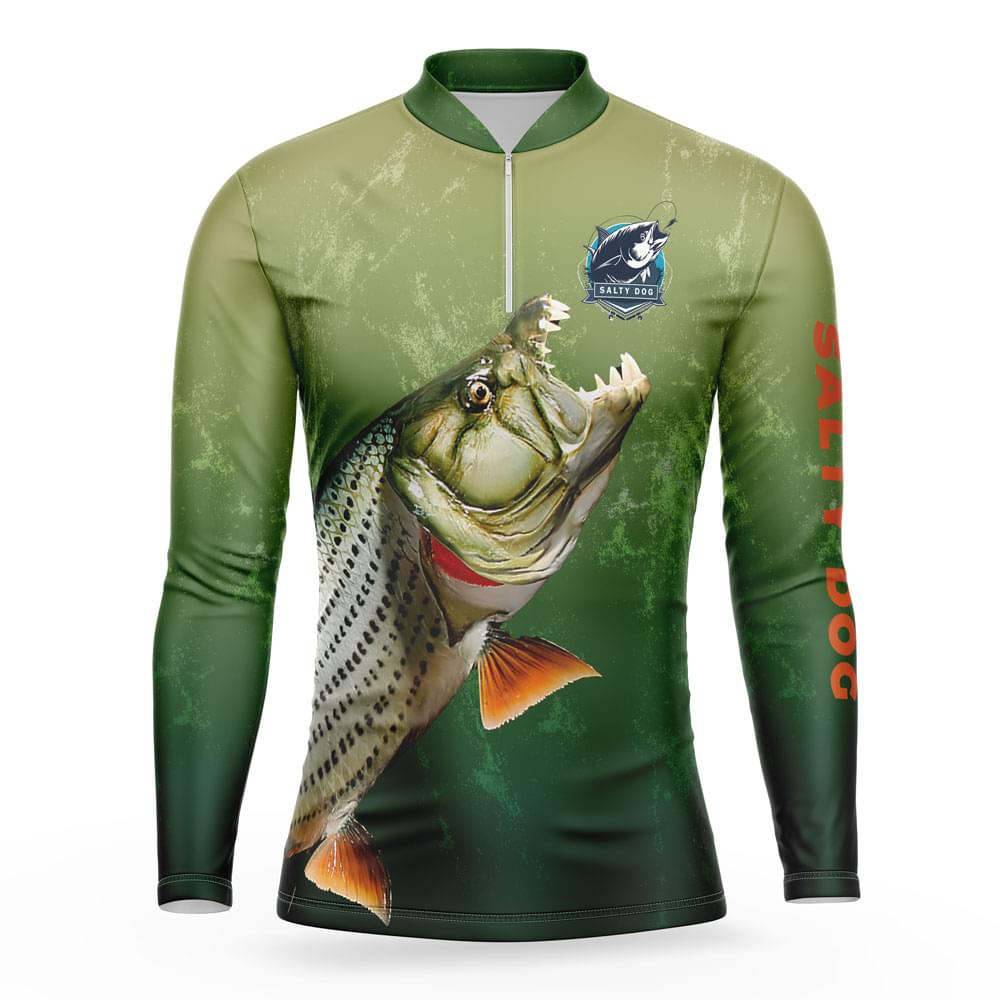 Green Tiger Fish – Chinese Collar