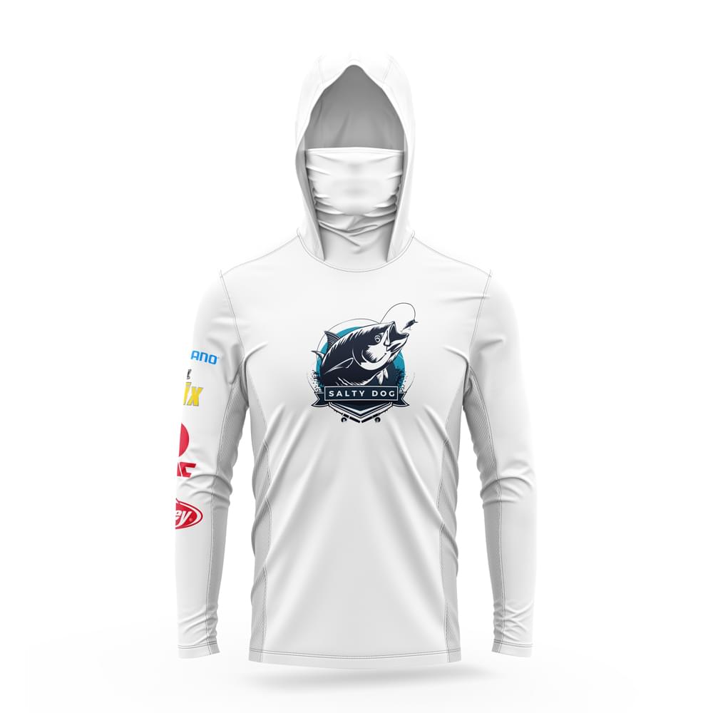 White – Gaiter Hoodie