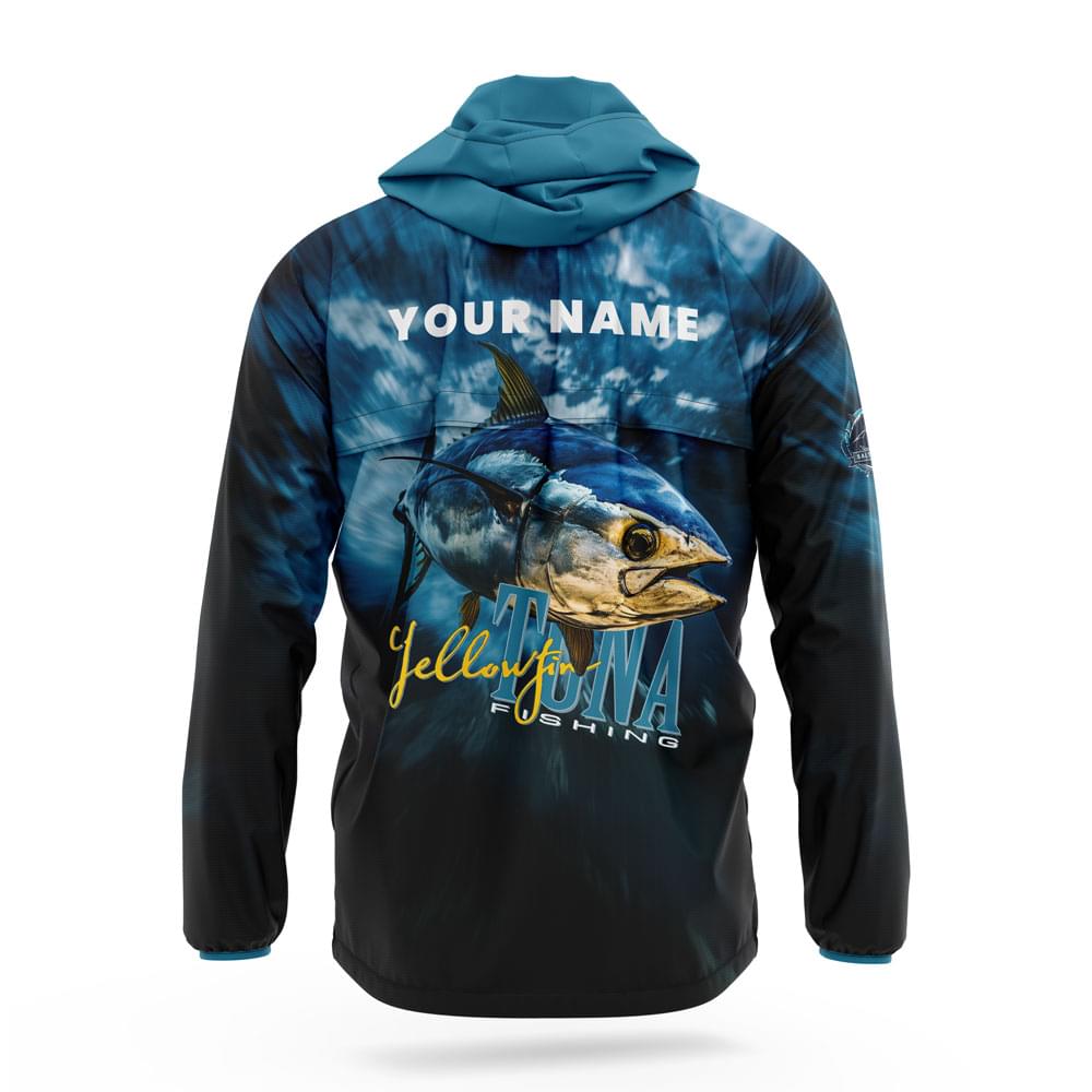 Yellowfin Tuna Waterproof Windbreaker - Image 3
