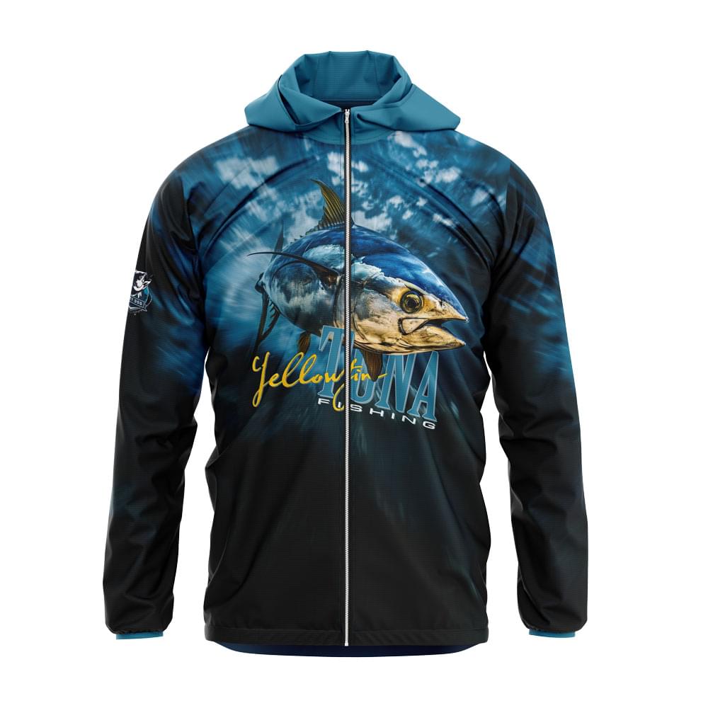 Yellowfin Tuna Waterproof Windbreaker