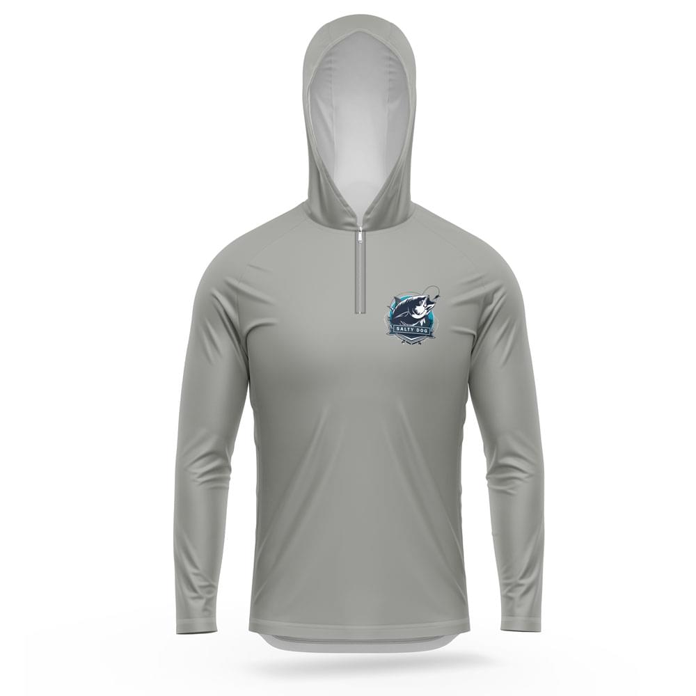 Light Grey – Zipped Hoodie