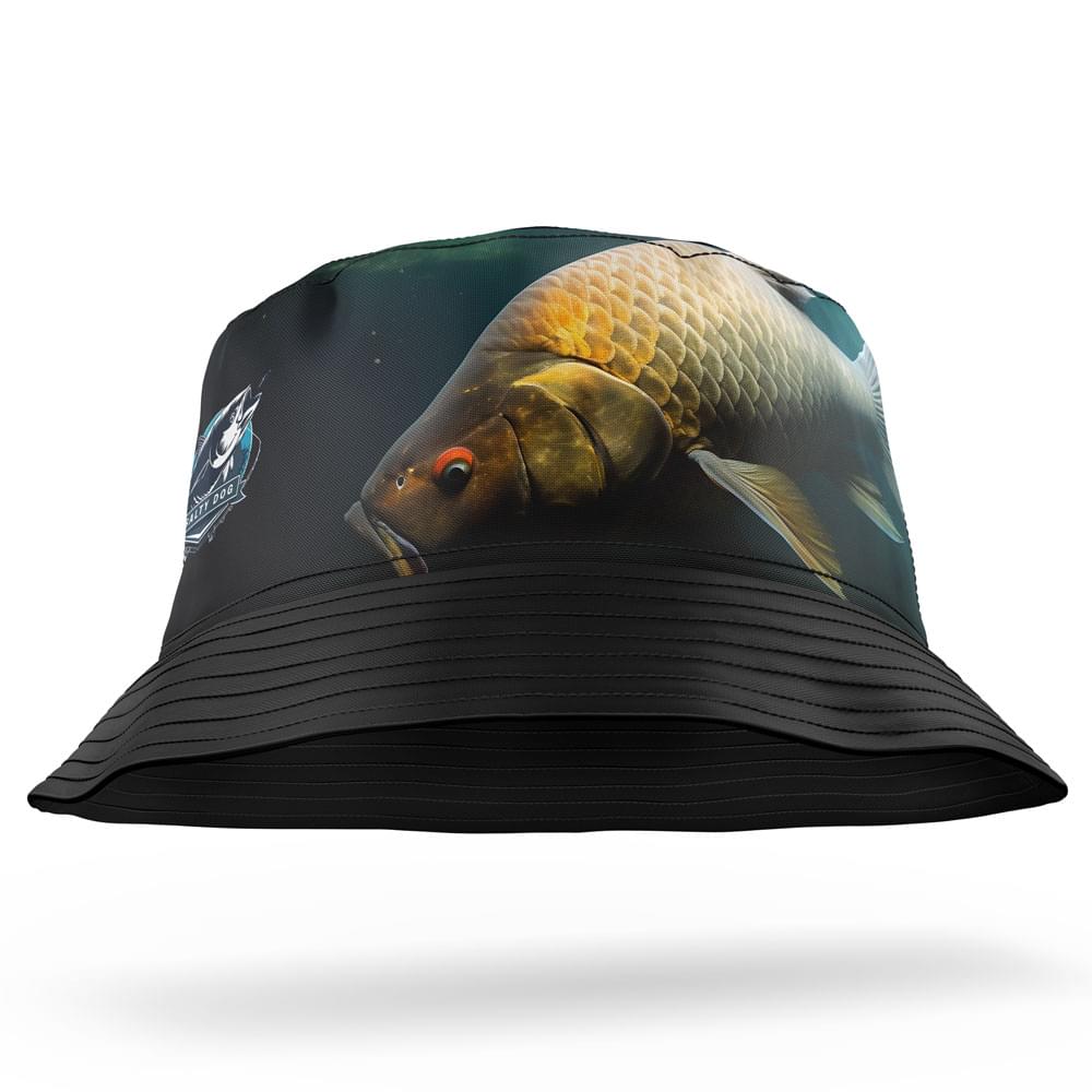 Aqua Mirror Carp Bucket Hat