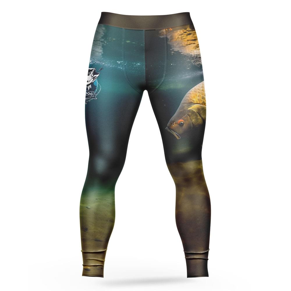 Aqua Mirror Carp Leggings – Mens