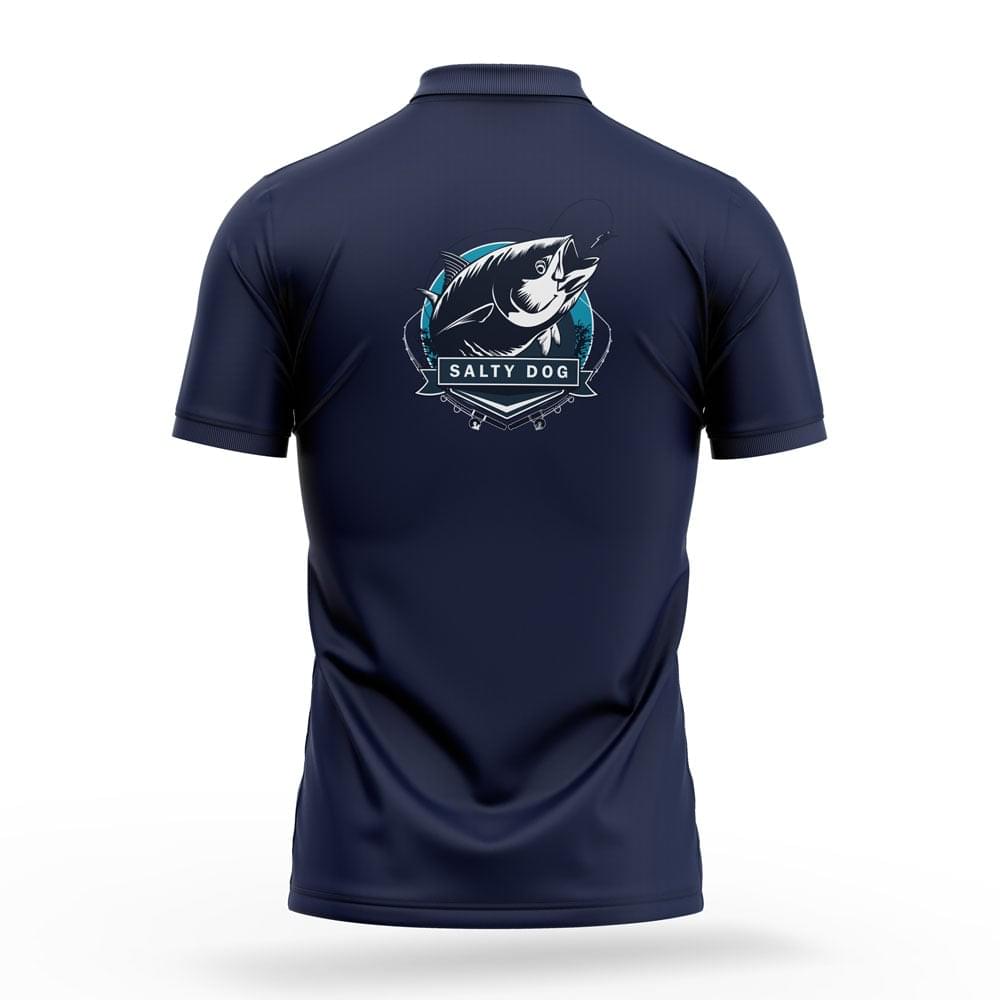 Dark Blue – Collared Short Sleeve - Image 2