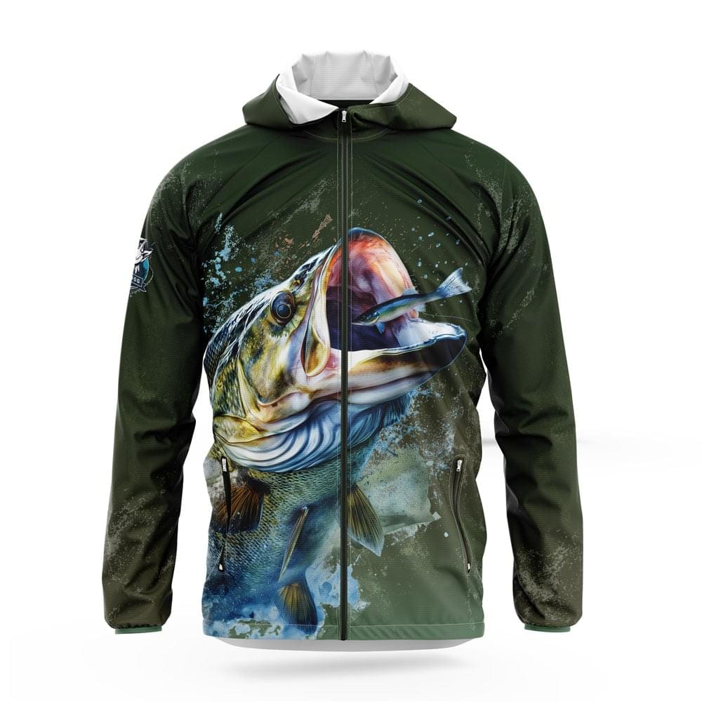 Predator Bass Waterproof Windbreaker