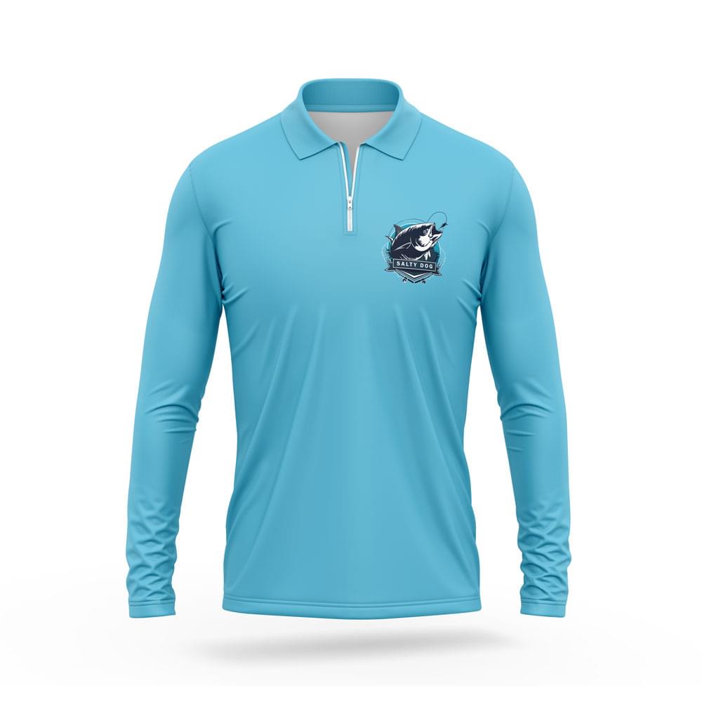 AquaBlu – Zipped Collar